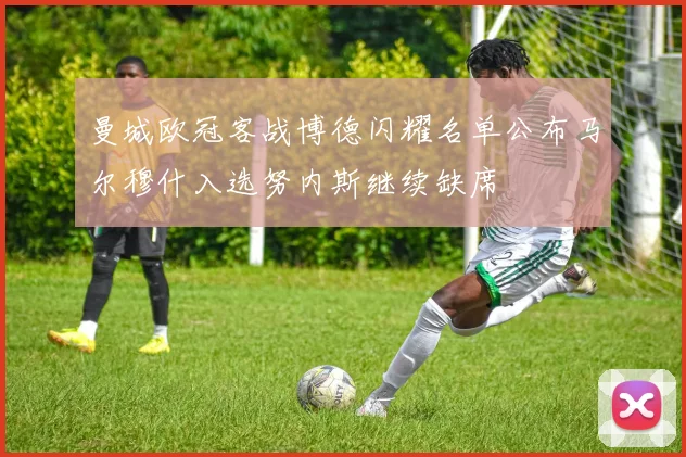 曼城欧冠客战博德闪耀名单公布马尔穆什入选努内斯继续缺席